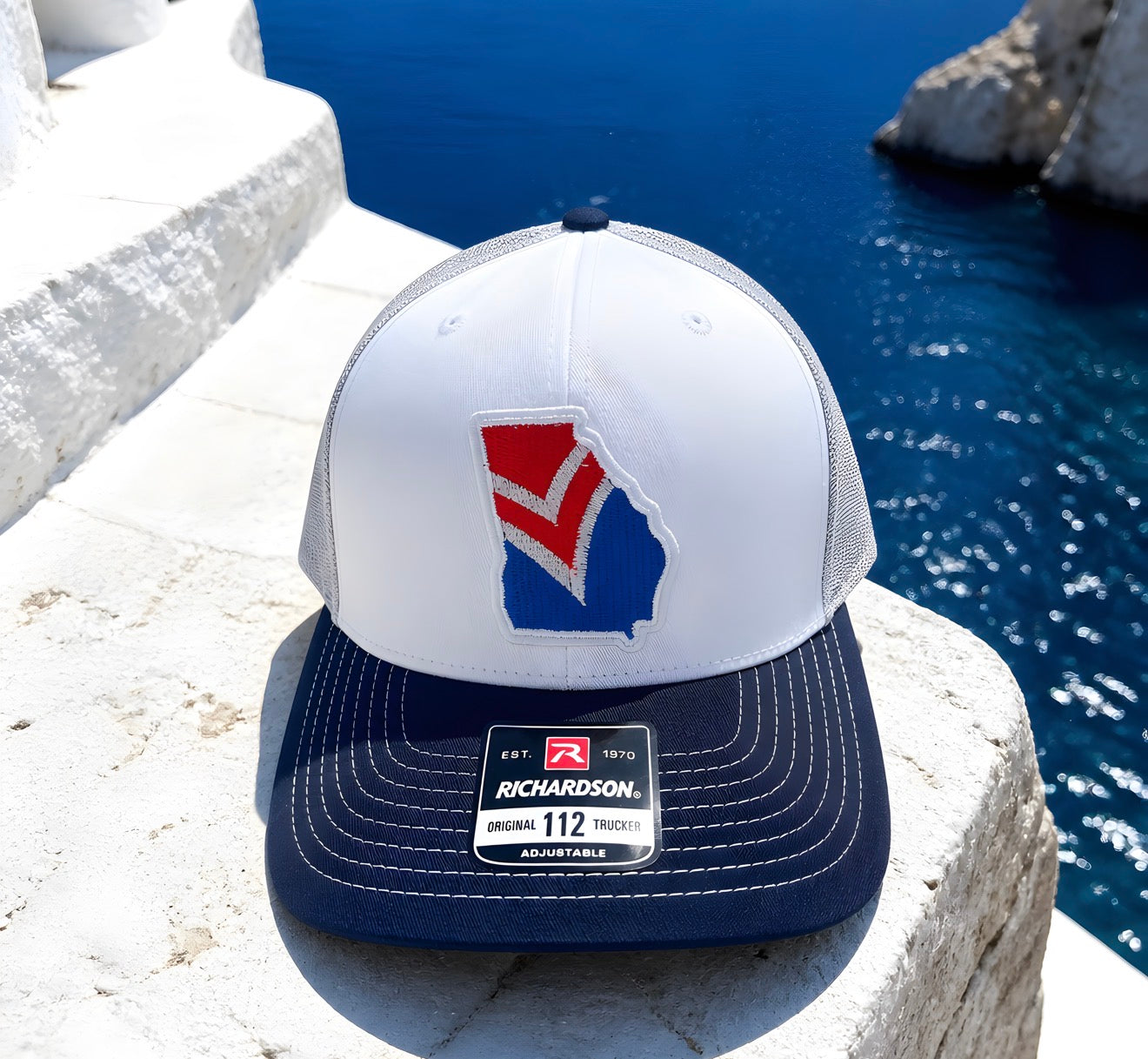 Georgia State Logo Patch Hat Atlanta