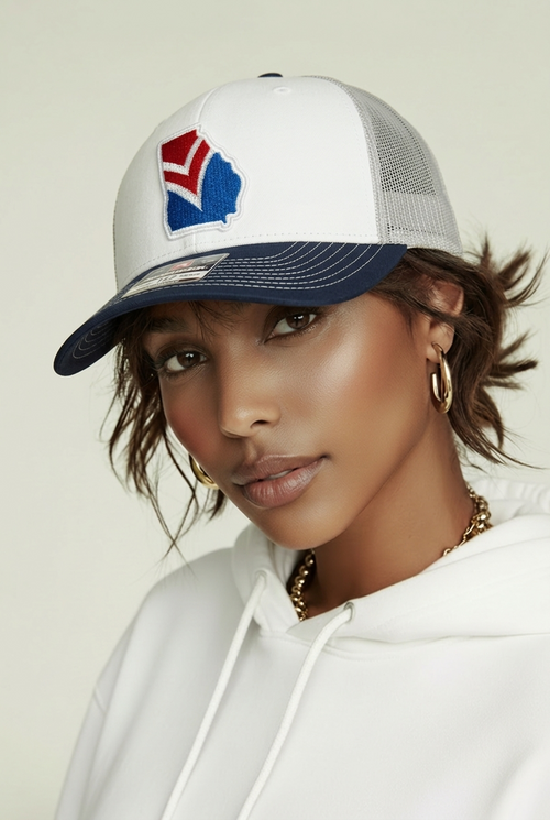 Georgia State Logo Patch Hat Atlanta